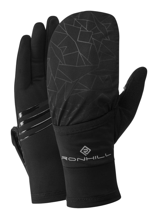 Ronhill | Wind-Block Flip Glove | Black | M