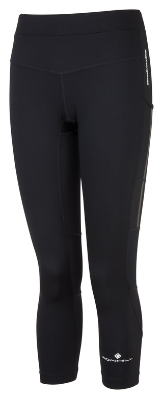 Ronhill | Wmn's Tech Revive Stretch Crop Tight | All Black | XS