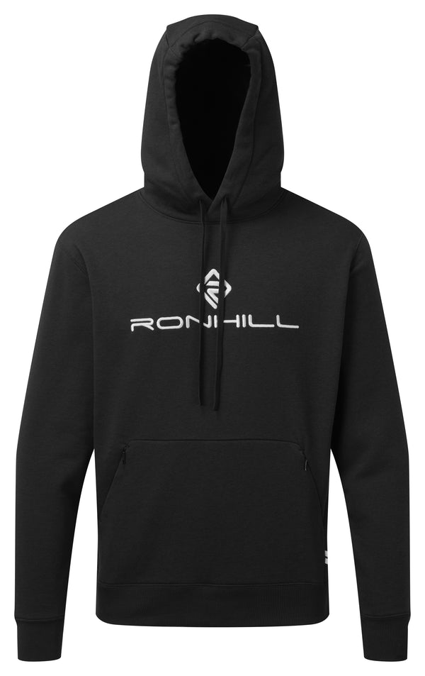 RonHill | Men's Life PB Hoodie | Black/Limestone | L