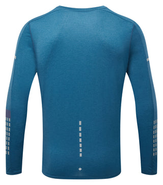 Ronhill | Men's Tech Afterhours L/S Tee | Admiral/Limestn/Rflct | M