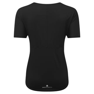 Ronhill | Wmn's Tech Glide S/S Tee | R009 All Black | XL