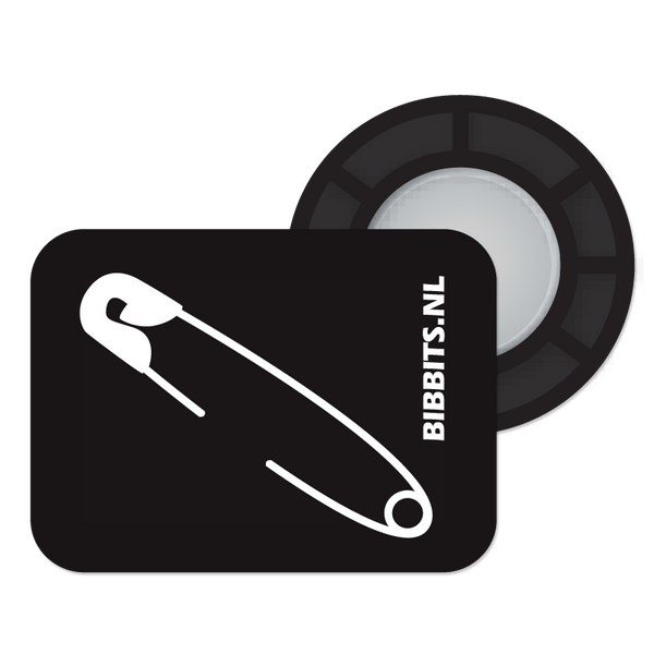 BibBits | Safety pins | Black