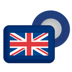 BibBits | UK Flag | Navy