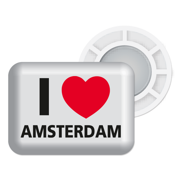 BibBits | I love Amsterdam | White
