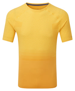 Ronhill | Men's Tech Marathon S/S Tee | Sulphur/Dark Gold | Small
