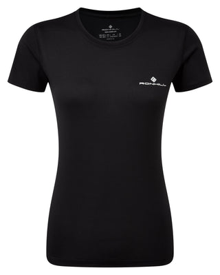 Ronhill | Wmn's Core S/S Tee | Black/Bright White | XXL