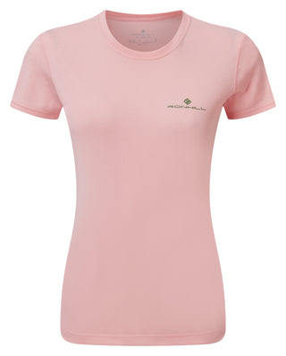 Ronhill | Wmn's Core S/S Tee | Bubblegum/Fairway | S